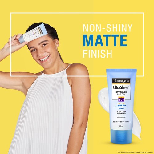 2 LOT X Neutrogena Ultrasheer Dry-touch Sunblock SPF 50+ - (30 Ml)