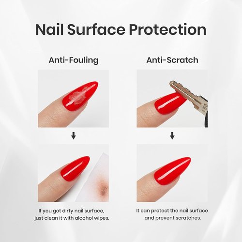 Beetles 4 Pcs 15ml Gel Top Coat and Base Coat Set with Nail Dehydrator and Primer Professional Nail Prep Acid-Free & Hema-Free Dehydrate Bond Primer Set for Acrylic & Gel Nail Polish Nail Gifts