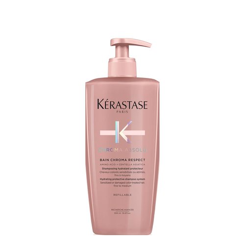 Kerastase Chroma Absolute Shampoo - Hydrating Formula for Color-Treated Hair | Protects & Nourishes Fine to Medium Hair
