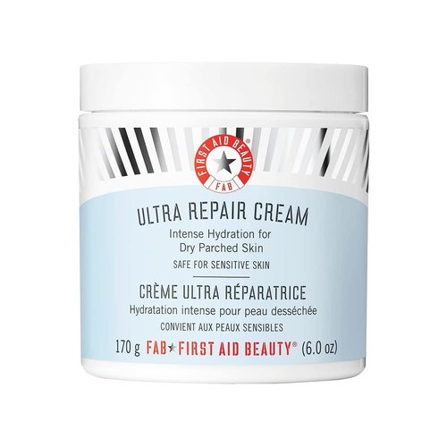 First Aid Beauty Ultra Repair Cream - Intense Hydration Moisturizer for Face & Body | Rich Whipped Texture, 170.1g