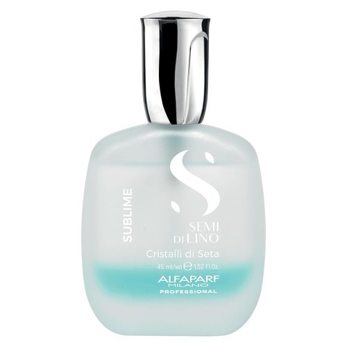 ALFAPARF MILANO Hair Oil Serum - Semi Di Lino Cristalli Di Seta for Fine Hair - Hydrates & Protects (1.52 fl oz)