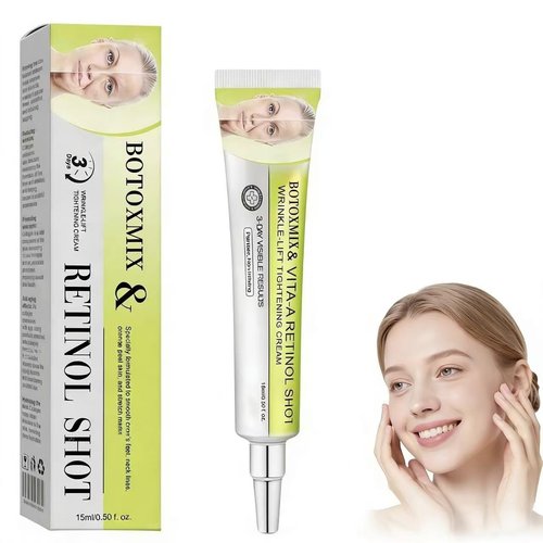 1 Packs Botoxmix & Vita-A Retinol Shot Wrinkle-Lift Tightening Cream, Anti Wrinkle, Pore Minimizer, Fine Lines, All Skin