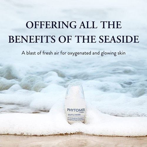 Phytomer Souffle Marin Energizing Face Serum - Oxygenating Anti-Aging Formula for Face & Neck | 30ml