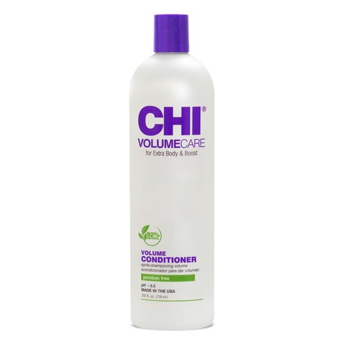 CHI VolumeCare Volumizing Conditioner - Boosts Volume for Thin, Fine Hair | Moisturizing & Sulfate-Free, 25 Oz