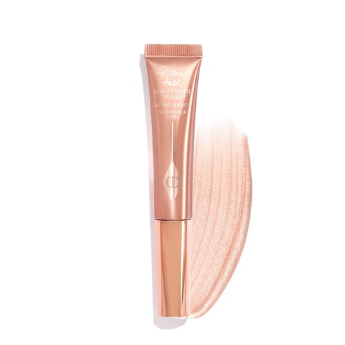 Charlotte Tilbury Beauty Light Wand Liquid Highlighter - Soft-Focus Radiant Blush for Cheeks | Pearlescent Finish