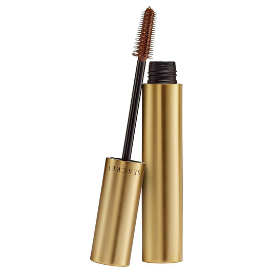 SEACRET Non-Smudge Tubing Mascara - Flake-Free, Dead Sea Mineral Infused, Easy Removal | 0.28 oz Vegan Black
