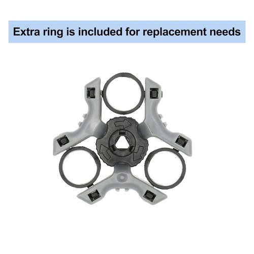 Philips Norelco SH30 Replacement Shaver Heads - 3 Blades Plus Retaining Ring for Series 3000/2000/1000