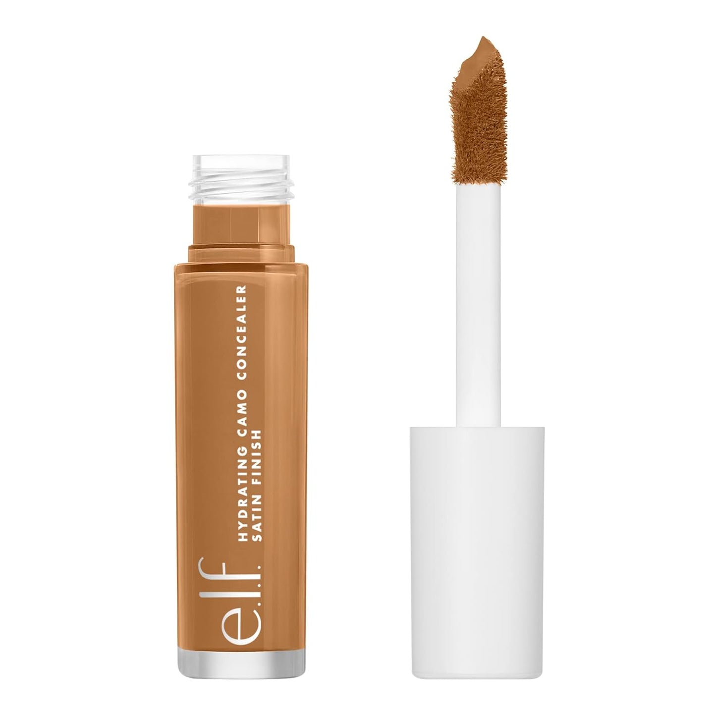 e.l.f. Hydrating Camo Concealer - Full-Coverage Formula for Blemishes & Under-Eye Circles | Vegan, Deep Chestnut