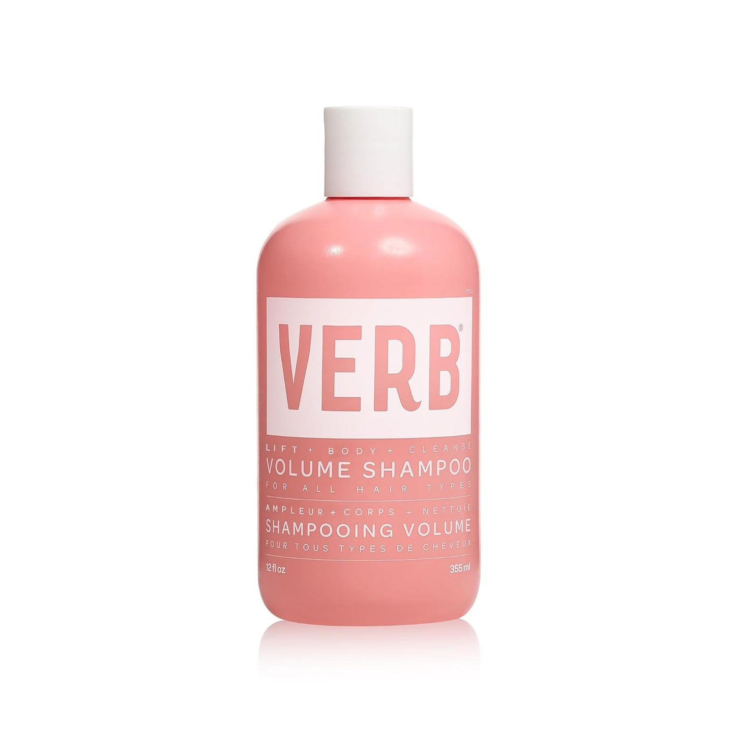 VERB Volume Shampoo - Gently Cleanses & Lifts Flat Hair - Sulfate, Paraben & Gluten Free