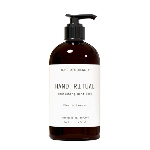Muse Apothecary Hand Ritual - Nourishing Aromatic Hand Soap with Essential Oils | 16 oz Fleur du Lavender