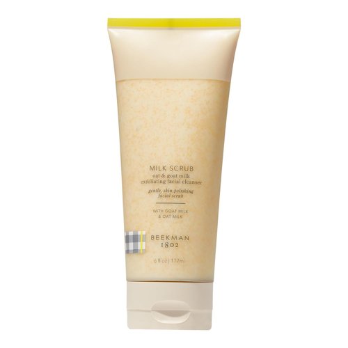 Beekman 1802 Exfoliating Face Wash - Gentle Pore Minimizing Cleanser with Jojoba Beads | 6 Fl Oz