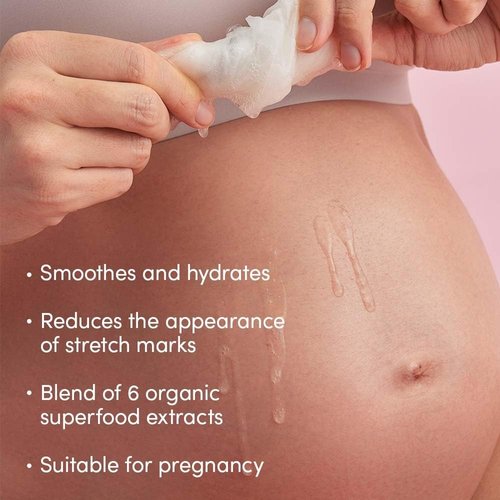 Evereden Soothing Belly Mask | Hydrating & Nourishing Pregnancy Skin Care - 4 Masks, One Size