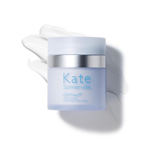 Kate Somerville Oil-Free Moisturizer - Lightweight Hydrating Face Cream for Oily Skin, 1.7 Fl Oz