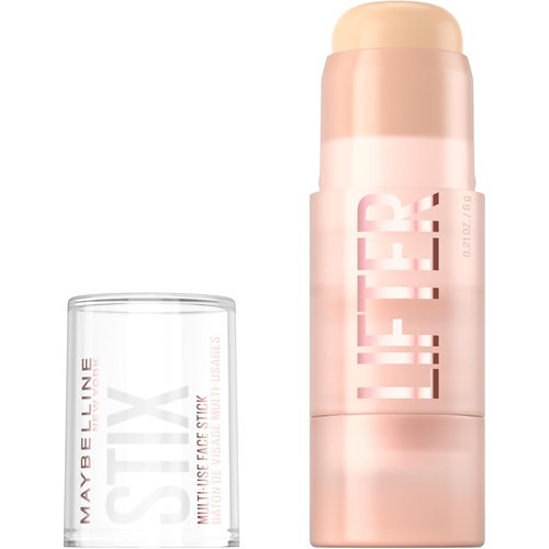 Maybelline Lifter Stix Multi-Use Face Stick - All-In-One Creamy Makeup with Cranberry Seed Oil, 05, 1 Count
