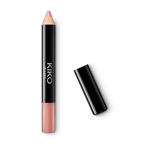 KIKO Milano Smart Fusion Creamy Lip Crayon - Versatile On-the-Go Lip Gloss Pencil