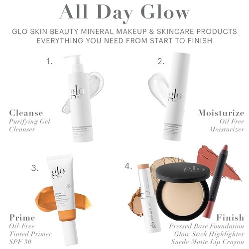 Glo Skin Beauty Skin Glow Stick Highlighter - Illuminating Rosé Cream with Hydrators & Mineral Pigments