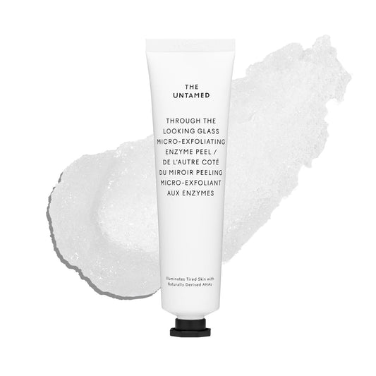 Untamed Micro-Exfoliating Enzyme Peel - Brighten, Smooth & Hydrate Skin - Glycolic & Lactic Acid - 2.4 fl oz