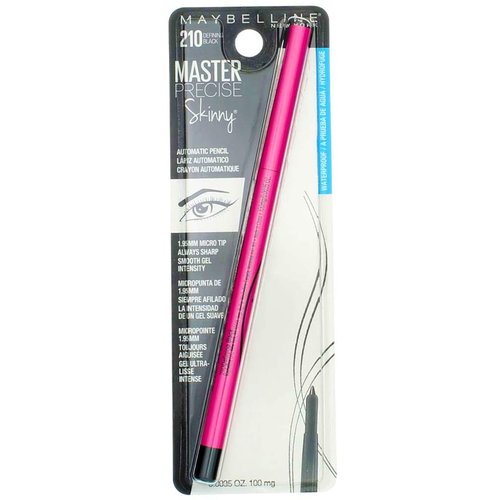 Maybelline Master Precise Skinny Gel Eyeliner - Defining Black, Precision Application, 1 Count