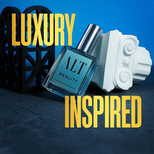 ALT. FRAGRANCES Reality – Inspired by Imagination Perfume for Men, Extrait de Parfum, Long Lasting Citrus Ginger Fragrance, Fresh Spicy Scent, Travel Size Luxury Men's Fragrances, 60ml