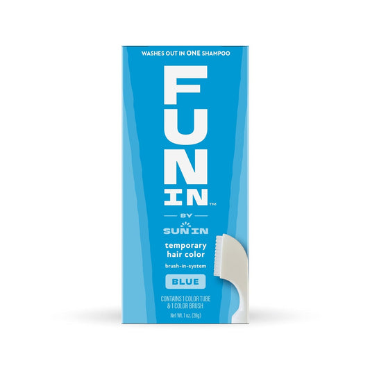 Sun In Temporary Hair Color | Easy Brush Applicator for Kids, Teens & Adults - Washable One-Day Color for Festivals & Events