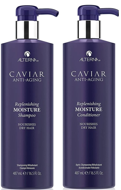 Alterna Caviar Anti-Aging Moisture Shampoo & Conditioner Set - Hydrating Formula for All Hair Types