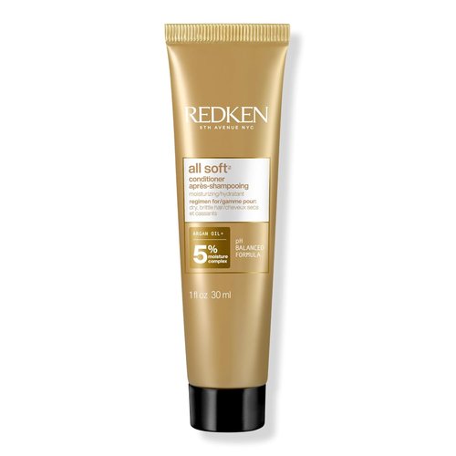 Redken All Soft Conditioner - Moisturizes & Hydrates Dry Hair, Softens & Adds Shine | 33.8 Fl Oz
