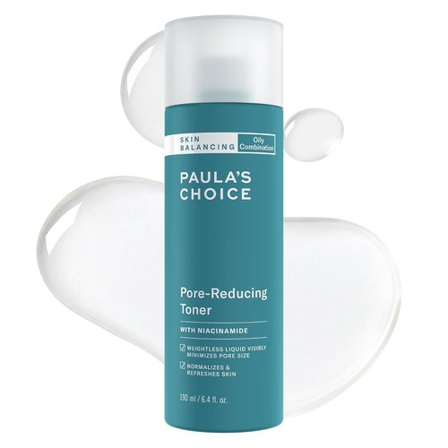 Paula's Choice SKIN BALANCING Face Toner - Pore-Reducing Niacinamide Formula for Oily & Combination Skin, Fragrance-Free