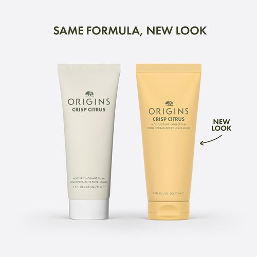 Origins Moisturizing Hand Cream - Hydrates & Softens Dry Skin | Travel Size 2.5 Fl Oz with Plant-Derived Glycerin
