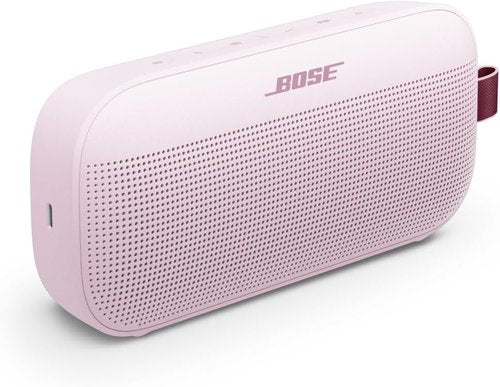 Bose SoundLink Flex Bluetooth Speaker - Portable Waterproof Outdoor Speaker with Hi-Fi Audio | Petal Pink, 12-Hour Battery Life