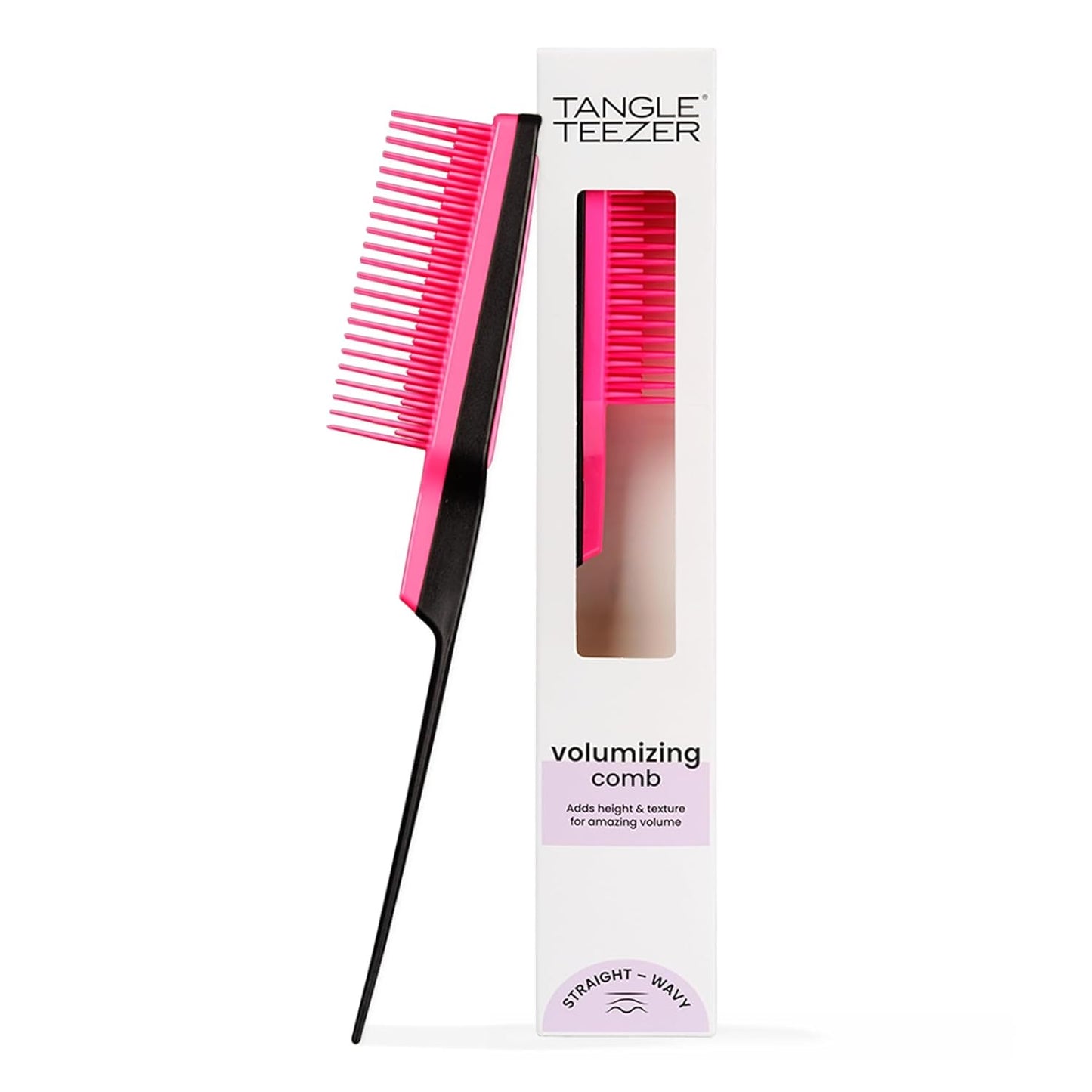 Tangle Teezer Ultimate Volumizer Brush - Adds Texture & Volume for All Hair Types | Pink Embrace