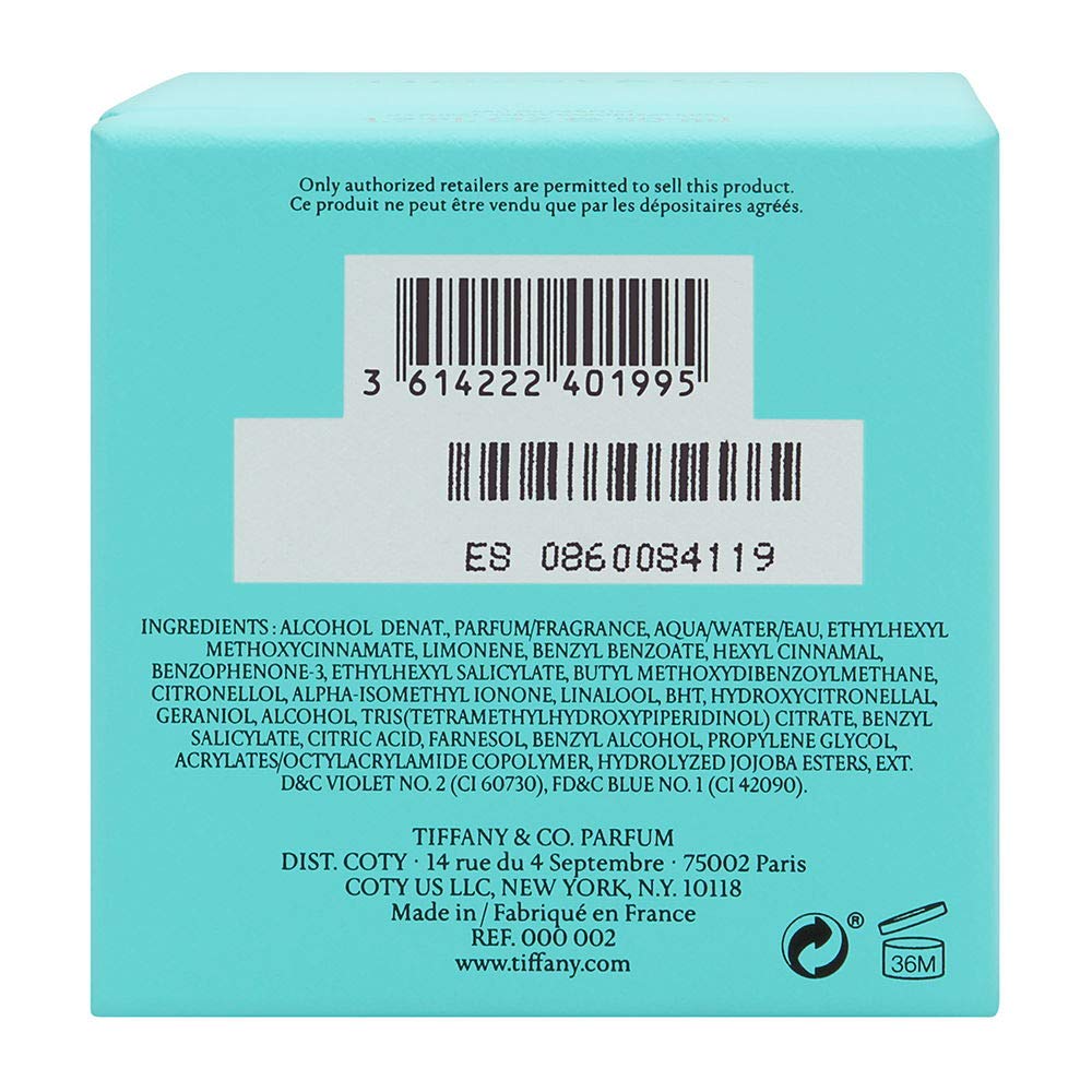 Tiffany & Co. Eau De Parfum Spray for Women - 1.7 Oz | Elegant Fragrance for Every Occasion