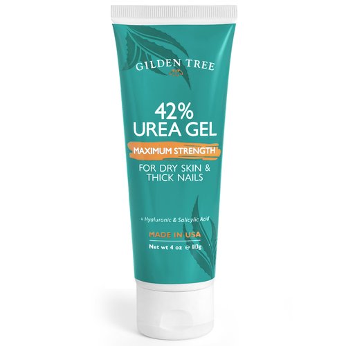 GILDEN TREE Urea Gel 42 Percent For Feet Maximum Strength Softens Cracked Heel Calluses & Thick Toenails
