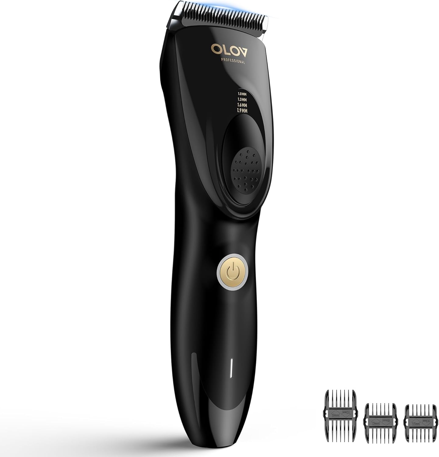 Skiennix Hair Clippers - Cordless Clipper Kit with Adjustable Lengths & 2-Speed Settings - Rechargeable (Black)