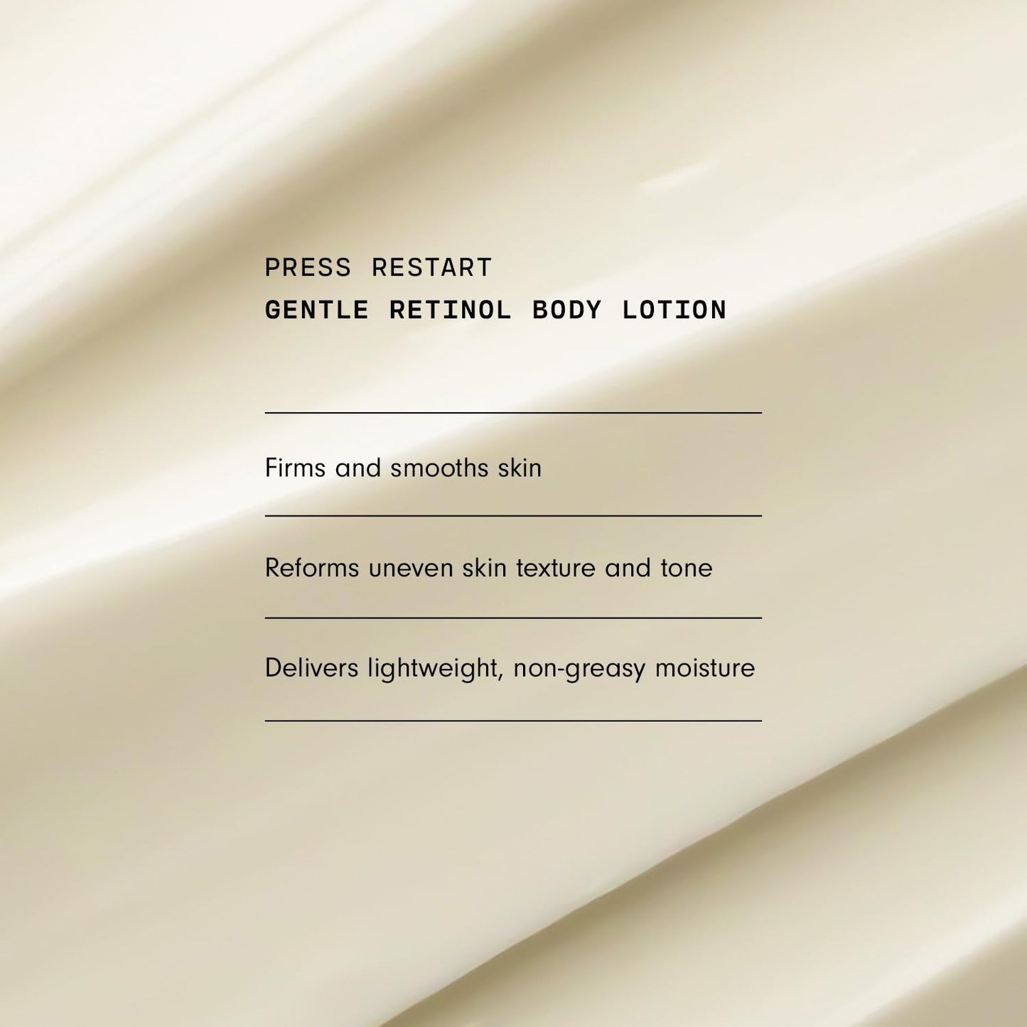 Versed Press Restart Retinol Body Lotion - Skin Firming Moisturizer with Cocoa Butter & Squalane - 6 oz for Dark Spots & Aging Skin