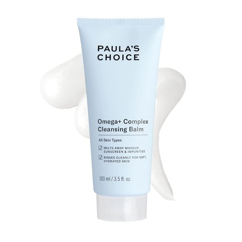 Paula's Choice Omega Complex Face Cleansing Balm - Gentle Makeup Remover for Dry & Sensitive Skin | 3.5 Fl Oz
