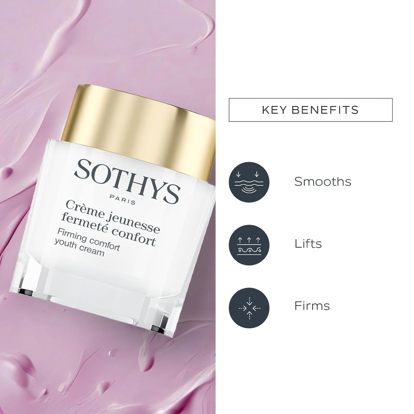SOTHYS Firming Youth Cream - Anti-Aging Face Cream for Wrinkles | Ideal for Normal to Dry Skin