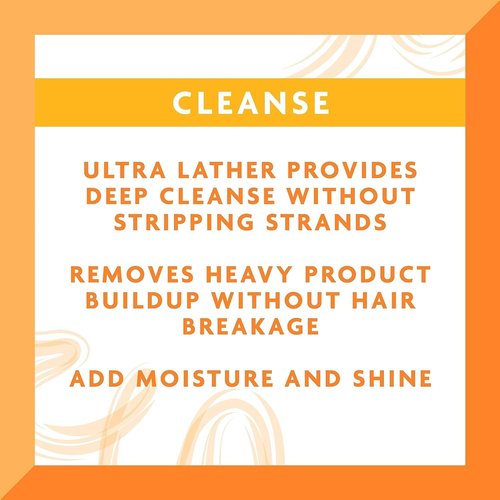 Cantu Moisturizing Cream Shampoo - Nourishing Shea Butter Formula | 13.5 Fl Oz