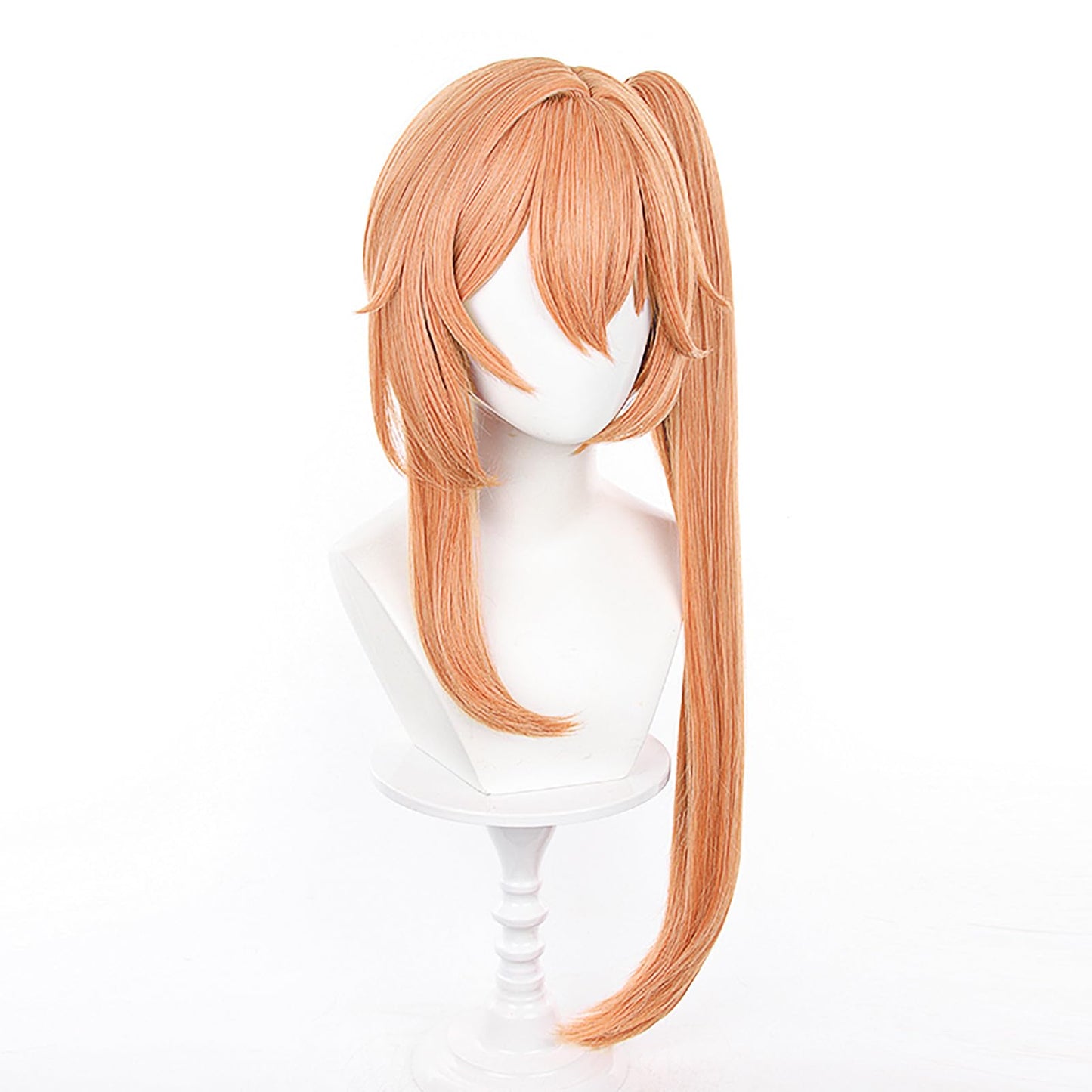 XiongXiongLe Honkai Star Rail Guinaifen Cosplay Wig Long Straight Orange Hair Wigs for Women Girls Cos Anime Game Party Halloween Christmas(Guinaifen)