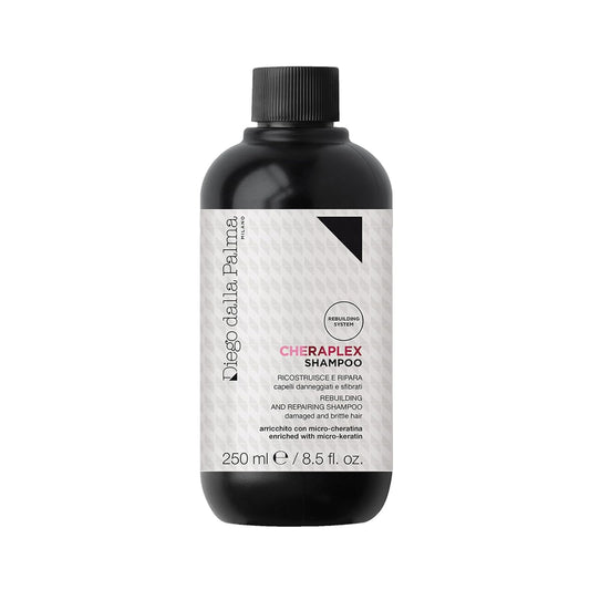 Diego Dalla Palma Cheraplex Shampoo - Keratin-Enriched Repair for Damaged Hair - 8.5 Oz
