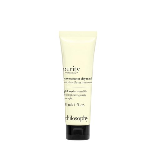 Philosophy Purity Made Simple Pore Extractor Clay Face Mask - Purifying White Kaolin Clay & Salicylic Acid for Clearer Skin