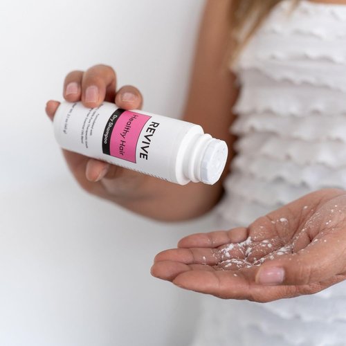 Revive Essential Oils Dry Shampoo Powder - Absorbs Oil, No Residue | Rosemary Scent (2 oz)