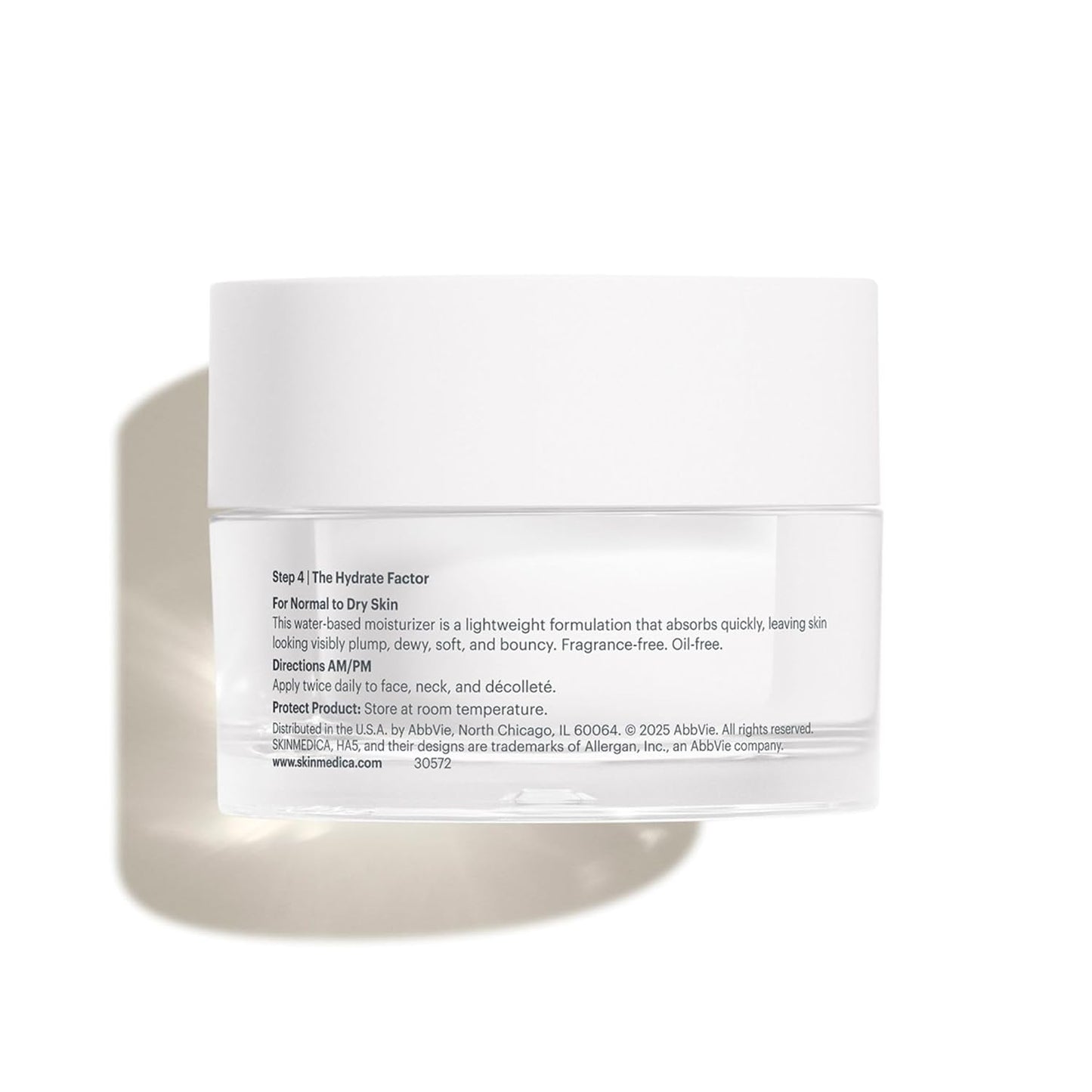 SkinMedica HA⁵ Hydra Collagen Water Burst Face Moisturizer - Vegan Collagen Cream for 24-Hour Hydration (1.7 Fl Oz)