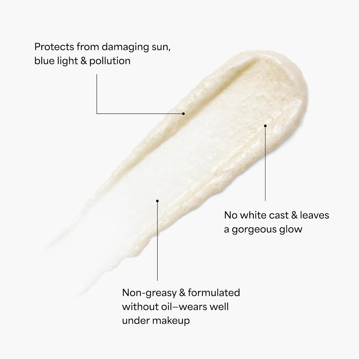 TULA Skincare Protect + Glow Daily Sunscreen SPF 30 - Brightening & Protective Formula, 1.7 FL OZ