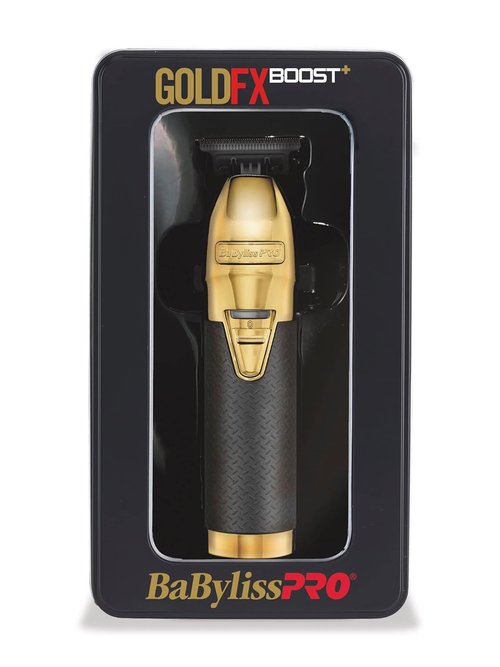 BaBylissPRO Hair Trimmer - FX787GBP GOLDFX BOOST+ Professional Outlining & Electric Razor for Men