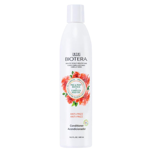 Biotera Anti Frizz Smoothing Conditioner - Smooths Frizzy Hair | Microbiome Friendly & Vegan | Paraben Free