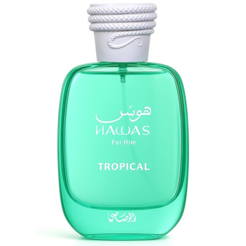Rasasi Hawas Tropical Eau De Parfum Spray for Men, 3.4 Ounce