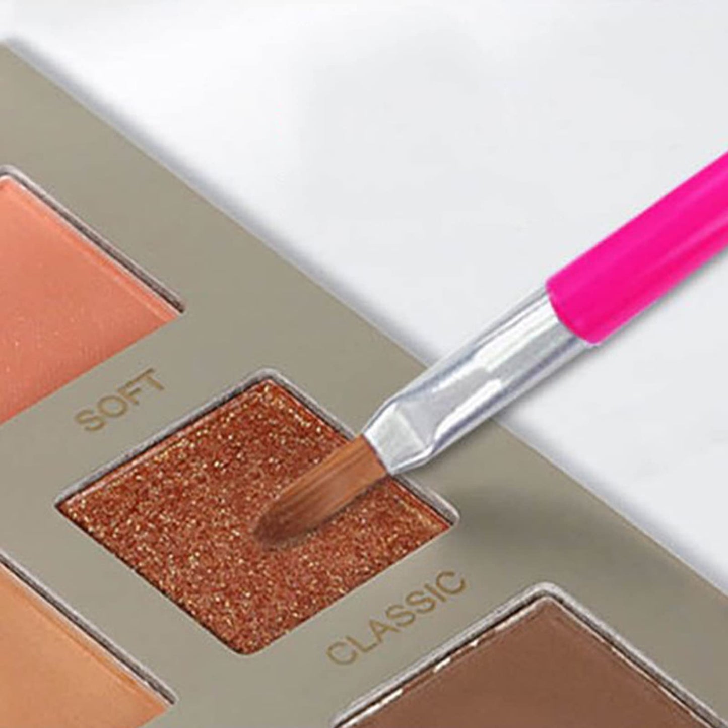 FantasyDay Disposable Makeup Lip Brushes - 100pcs/Set Mini Lip Applicator Eyeshadow Wands, Portable Lip Gloss Brush for Easy Evenly Applying Lip Makeup No Shedding #6