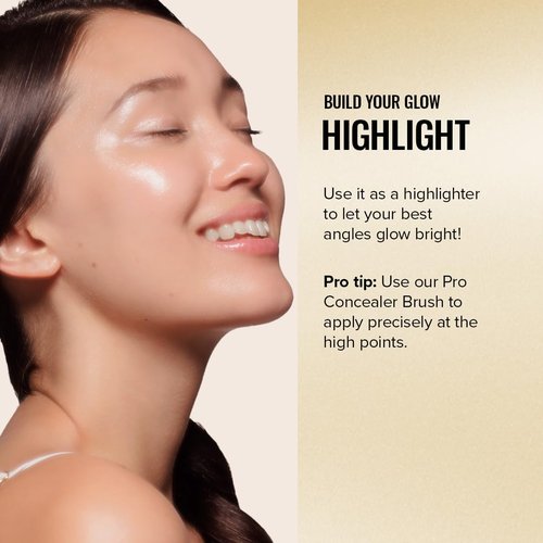 Absolute New York Luminous Dream Glow Tint | Glowing, Long-Lasting, Cruelty-free (MFLT01 Ivory Glow, 1.01 fl oz)