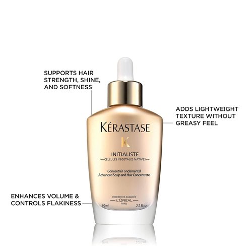 KERASTASE Initialiste Advanced Scalp & Hair Concentrate - Strengthens Hair, Reduces Breakage, Adds Shine