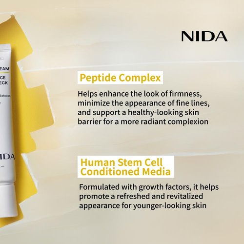NIDA Revive Eye Cream - Probiotic Retinal Peptide Formula for Wrinkles & Fine Lines | 1.35 fl. oz. (40ml)